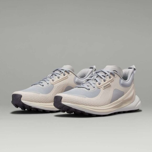 NWT Lululemon Blissfeel Trail Womens Running Shoe Silver Drop / Baked - Picture 1 of 15